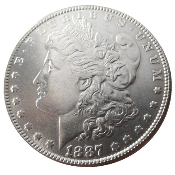 90% Silver US 1887S Morgan Dollar Silver Copy Coin