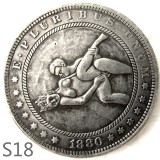 HOBO Sex Morgan Silver Plated Dollar Copy Coin TypeS18