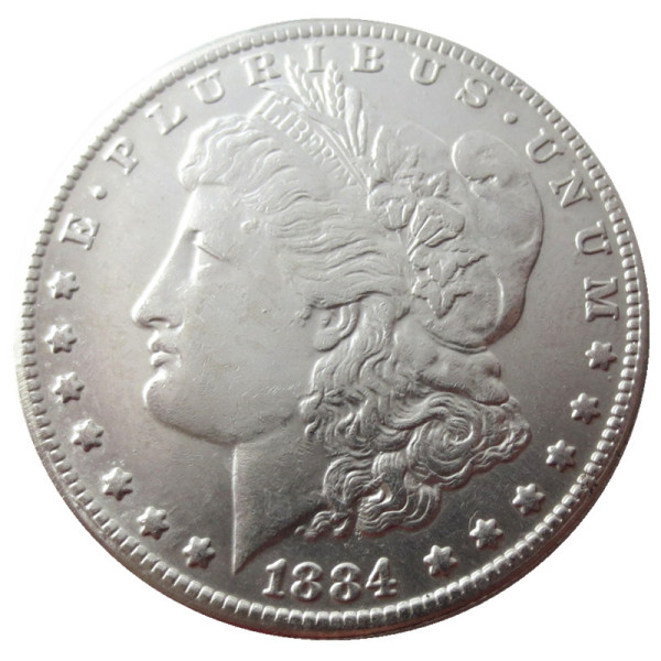 90% Silver US 1884CC Morgan Dollar Silver Copy Co