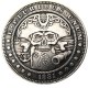 HOBO US Morgan Silver Plated Dollar skull zombie skeleton Copy Coin Type14