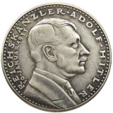 German WW2 5 Mark Commemorative Silver Plated/Gold Plated Coin Copy Type20