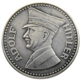 German WW2 5 Mark Commemorative Silver Plated/Gold Plated Coin Copy Type37
