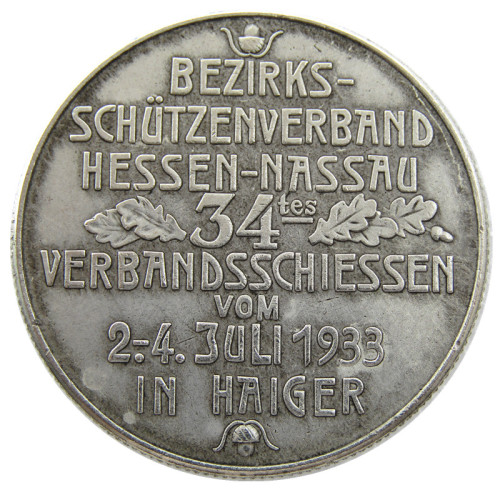 German WW2 5 Mark Commemorative Silver Plated/Gold Plated Coin Copy Type13