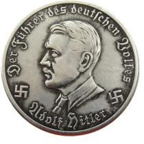 German WW2 5 Mark Commemorative Coin Silver Plated/Gold Plated Copy Type06 German WW2 5 Mark Commemorative Coin Silver Plated/Gold Plated Copy Type06