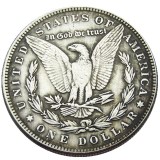 HOBO US Morgan Silver Plated Dollar skull zombie skeleton Copy Coin Type122