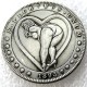 HOBO US Morgan Silver Plated Dollar skull zombie skeleton Copy Coin Type49