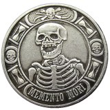 HOBO US Morgan Silver Plated Dollar skull zombie skeleton Copy Coin Type128