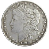 HOBO US Morgan Silver Plated Dollar skull zombie skeleton Copy Coin Type111