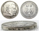 Germany 5 Reichsmark Hindenburg Eagle 1935G Silver Plated Coin Copy