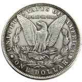 US 1881 Morgan Dollar Silver Plated Copy Coin
