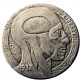 Hobo Nickel US 1937-D 3-Legged Buffalo Cent Nickel Rare Creative Funny Copy Coin Type 23