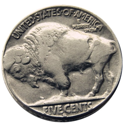 Hobo Nickel US 1937-D 3-Legged Buffalo Cent Nickel Rare Creative Funny Copy Coin Type 26