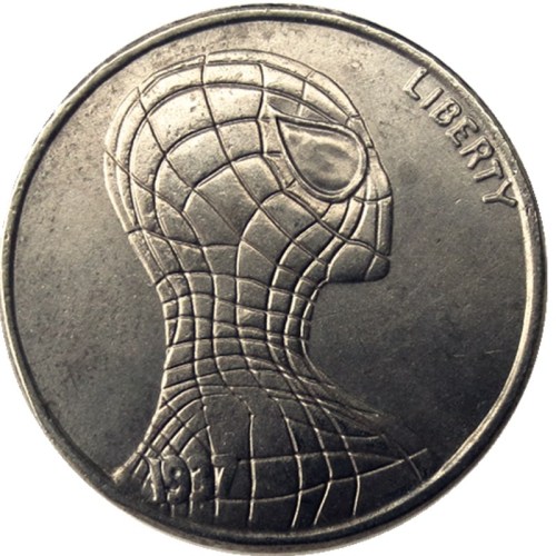 Hobo Nickel US 1937-D 3-Legged Buffalo Cent Nickel Rare Creative Funny Copy Coin Type 07