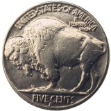 Hobo Nickel US 1937-D 3-Legged Buffalo Cent Nickel Rare Creative Funny Copy Coin Type 04