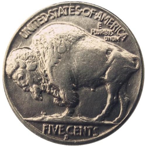 Hobo Nickel US 1937-D 3-Legged Buffalo Cent Nickel Rare Creative Funny Copy Coin Type 05