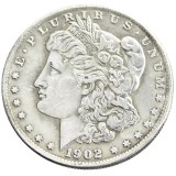 US 1902O Morgan Dollar Silver Plated Copy Coin