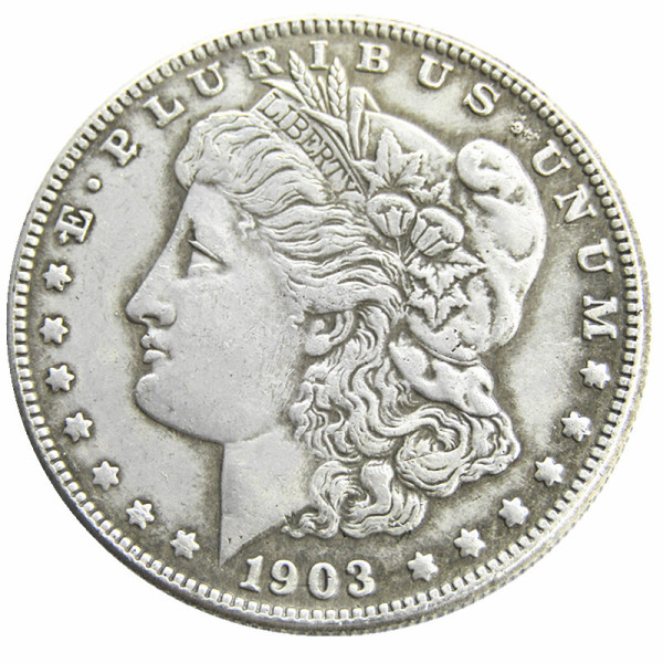 US 1903O Morgan Dollar Silver Plated Copy Coin