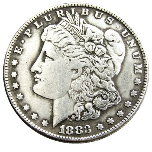 US 1883O Morgan Dollar Silver Plated Copy Coin