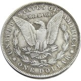 US 1901O Morgan Dollar Silver Plated Copy Coin