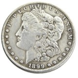 US 1899O Morgan Dollar Silver Plated Copy Coin