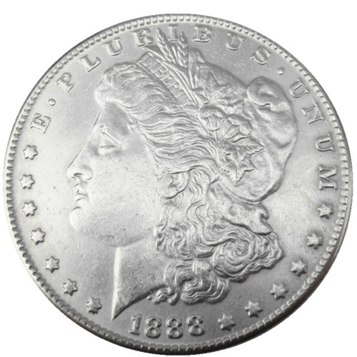 90% Silver US 1888O Morgan Dollar Silver Copy Coin