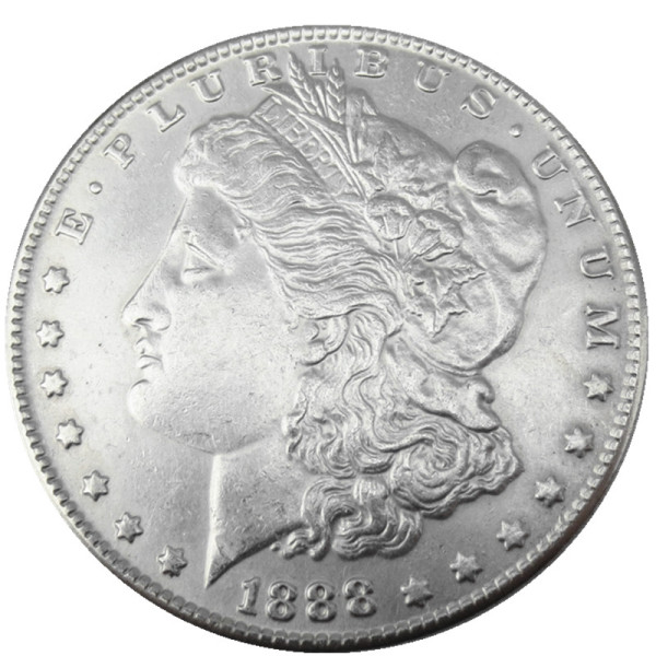 90% Silver US 1888O Morgan Dollar Silver Copy Coin
