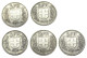 Hobo A Set Of(1937-1954)5pcs Switzerland (Confederation) 5Francs（5Franken）Silver Plated Copy Coin(31.45mm)