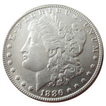 90% Silver US 1886O Morgan Dollar Silver Copy Coin