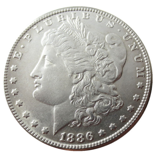 90% Silver US 1886O Morgan Dollar Silver Copy Coin