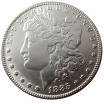 90% Silver US 1885O Morgan Dollar Silver Copy Coin