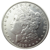 90% Silver US 1896O Morgan Dollar Silver Copy Coin