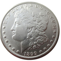 90% Silver US 1899O Morgan Dollar Silver Copy Coin