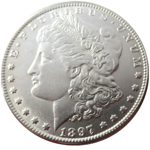 90% Silver US 1897O Morgan Dollar Silver Copy Coin