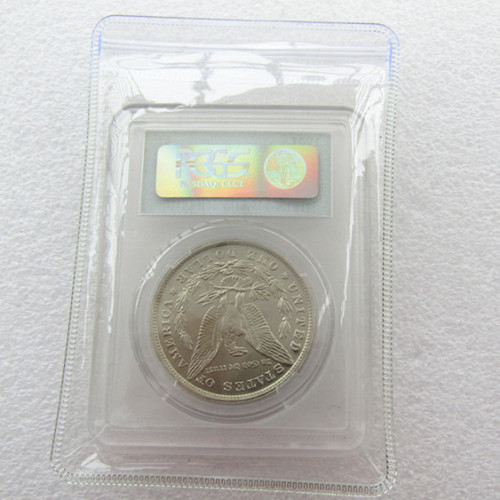 US Coin PCGS 1901 MS63  $1 Morgan Dollar Silver Coins Currency Senior Transparent Box