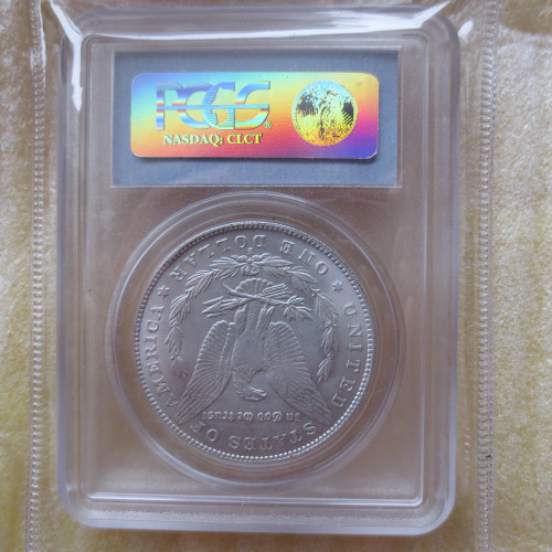 US Coin PCGS 1895S VF35 $1 Morgan Dollar Silver Coins Currency Senior Transparent Box