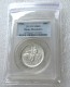 US Coin 1925 MS65 50C Stone Commemorative Coin Half Dollar Silver Coins Currency Senior Transparent Box