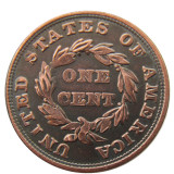 US 1855 New Flying Eagle Cent 100% Copper Copy Coin