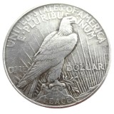 US 1921 Peace Dollar Silver Plated Copy Coin