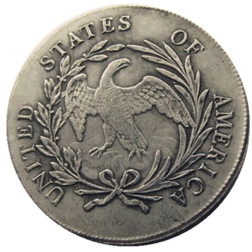 US 1794 Draped Bust Dollar Small Eagle Silver Plated Copy Coins