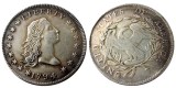 US 1794 Flowing Hair Dollar Silver Plated Copy Coins