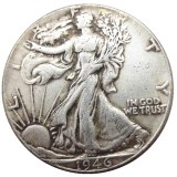 US 1946D Walking Liberty Half Dollar Silver Plated Copy Coins