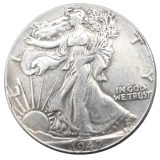 US 1947D Walking Liberty Half Dollar Silver Plated Copy Coins