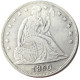 US 1850 Seated Liberty Dollar Silver Plated Copy Coin