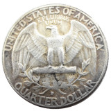 US Coins A Set Of(1932-1964)PSD 14PCS Washington Quarter Dollar Silver Plated Copy Coin