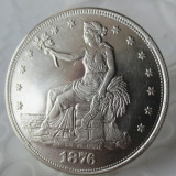 90% Silver US 1876CC Trade Dollar Silver Copy Coin