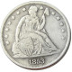 US 1853 Seated Liberty Dollar Silver Plated Copy Coin