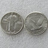 90% Silver US 1918S Standing Liberty Quarter Dollar Copy Coin