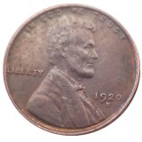 US 1920-P-S-D Lincoln Penny Cent 100% Copper Copy Coin