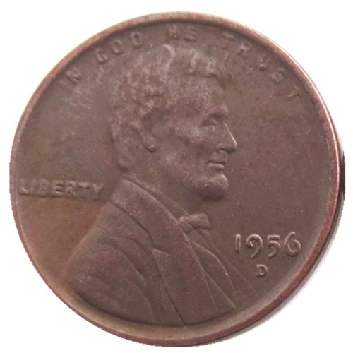 US 1956P-S-D Lincoln Penny Cent 100% Copper Copy Coin