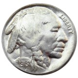 US 1913P-S-D  Buffalo Nickel Five Cents Copy Coin